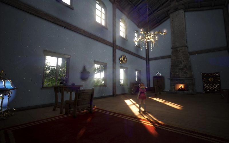 黒い砂漠のオルビアアカデミーに追加された新規住居のゲーム内画像