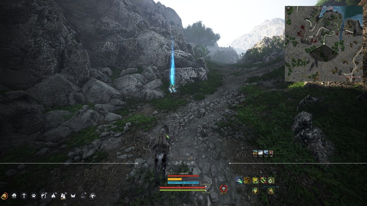 タキオンの痕跡ⅩⅬⅤⅠⅠⅠ(48)の場所(ゲーム画面)